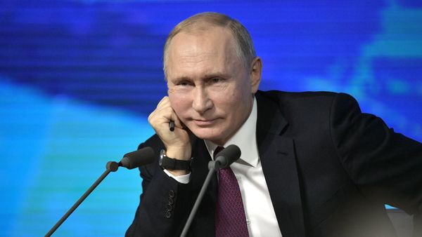 December 20, 2018. Russian President Vladimir Putin at his annual press conference at the World Trade Center on Krasnaya Presnya. - Sputnik International