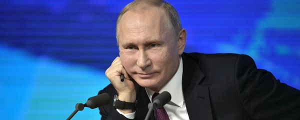 December 20, 2018. Russian President Vladimir Putin at his annual press conference at the World Trade Center on Krasnaya Presnya. - Sputnik International
