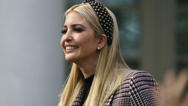 In this Nov. 20, 2018, file photo, Ivanka Trump, the daughter of President Donald Trump, arrives for a ceremony to pardon the National Thanksgiving Turkey in the Rose Garden of the White House in Washington - Sputnik International