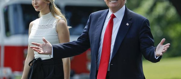 Donald Trump, Ivanka Trump, - Sputnik International
