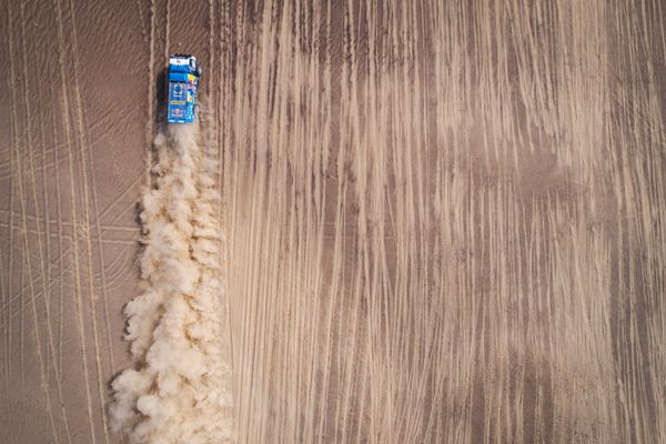 Photos of the KAMAZ Master team during the third stage of the Dakar 2019 Rally - Sputnik International