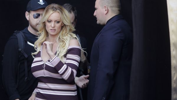 Stormy Daniels arrives for the opening of the adult entertainment fair 'Venus' in Berlin, Germany - Sputnik International