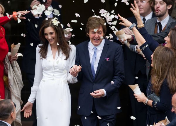 Paul McCartney and his new young Nancy Shevell - Sputnik International