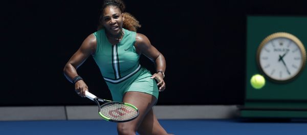 United States' Serena Williams prepares to hit a forehand return to Germany's Tatjana Maria during their first round match at the Australian Open tennis championships in Melbourne, Australia, Tuesday, Jan. 15, 2019. United States' Serena Williams prepares to hit a forehand return to Germany's Tatjana Maria during their first round match at the Australian Open tennis championships in Melbourne, Australia, Tuesday, Jan. 15, 2019. - Sputnik International