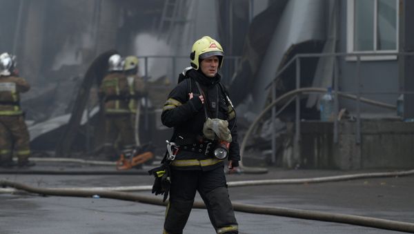 Firefighters in Saint Petersburg, Russia (File photo) - Sputnik International