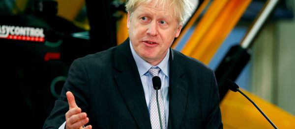 Former British Foreign Secretary Boris Johnson gives a speech at the JCB Headquarters in Rocester, Staffordshire, Britain, January 18, 2019. Former British Foreign Secretary Boris Johnson gives a speech at the JCB Headquarters in Rocester, Staffordshire, Britain, January 18, 2019. - Sputnik International