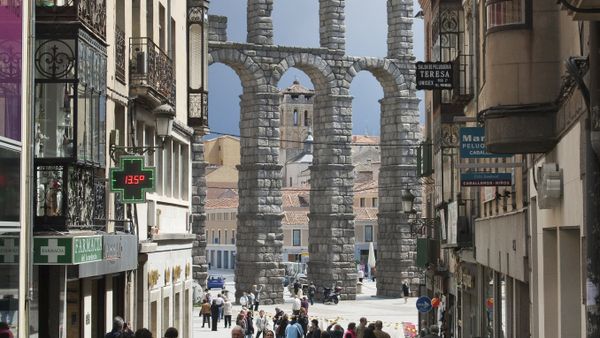 Ancient aqueduct in Segovia, Spain Ancient aqueduct in Segovia, Spain - Sputnik International