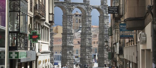 Ancient aqueduct in Segovia, Spain Ancient aqueduct in Segovia, Spain - Sputnik International
