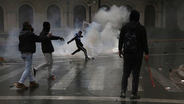 Protests in Athens - Sputnik International