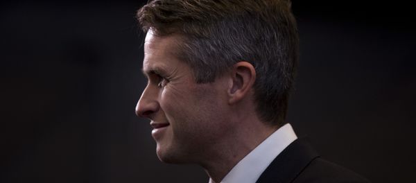 Britain's Defence Minister Gavin Williamson stands in the main chamber during the second day of a meeting of the North Atlantic Council at a gathering of NATO defence ministers at NATO headquarters in Brussels, Thursday, Oct. 4, 2018. Britain's Defence Minister Gavin Williamson stands in the main chamber during the second day of a meeting of the North Atlantic Council at a gathering of NATO defence ministers at NATO headquarters in Brussels, Thursday, Oct. 4, 2018. - Sputnik International