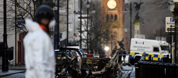 The scene of a suspected car bomb is seen in Londonderry, Northern Ireland, 20 January , 2019 The scene of a suspected car bomb is seen in Londonderry, Northern Ireland, 20 January , 2019 - Sputnik International