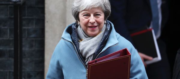 Britain's Prime Minister Theresa May leaves Downing Street in London, Britain, January 21, 2019. Britain's Prime Minister Theresa May leaves Downing Street in London, Britain, January 21, 2019. - Sputnik International