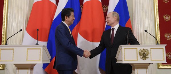 Russian President Putin, Japanese PM Abe Hold Joint Presser Russian President Putin, Japanese PM Abe Hold Joint Presser - Sputnik International