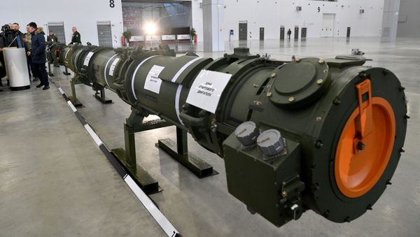 Demonstration of rocket 9M729 for military attaches - Sputnik International