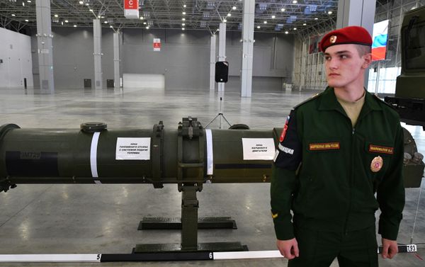Demonstration of rocket 9M729 for military attaches Demonstration of rocket 9M729 for military attaches - Sputnik International