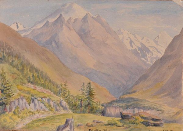 Niederthal, Vent drawing-watercolor, 25,6 cm x 36 cm, Adolf Hitler, signed and dated lower right 1911, with a certificate of authenticity from April 10, 2018 Niederthal, Vent drawing-watercolor, 25,6 cm x 36 cm, Adolf Hitler, signed and dated lower right 1911, with a certificate of authenticity from April 10, 2018 - Sputnik International