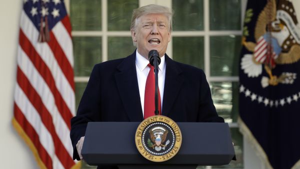 President Donald Trump speaks in the Rose Garden of the White House, Friday, Jan 25, 2019, in Washington. President Donald Trump speaks in the Rose Garden of the White House, Friday, Jan 25, 2019, in Washington. - Sputnik International