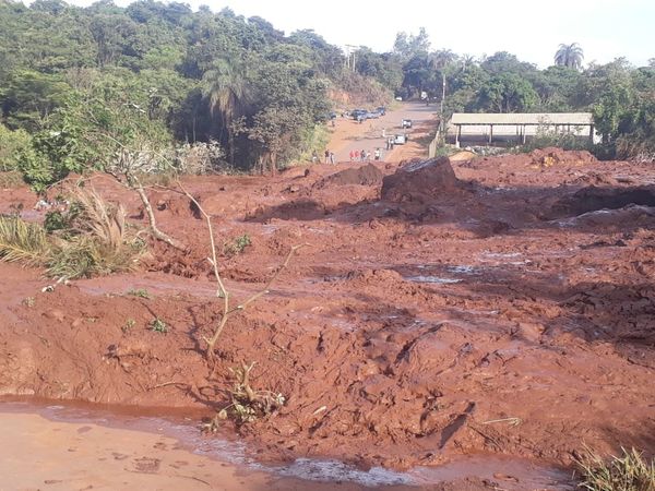 The aftermath of a dam collapse at an iron ore mine owned by Vale SA in Brazil. - Sputnik International