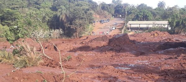 The aftermath of a dam collapse at an iron ore mine owned by Vale SA in Brazil. - Sputnik International