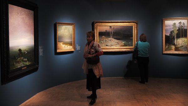 Exhibition of Arkhip Kuindzhi at the Tretyakov Gallery - Sputnik International