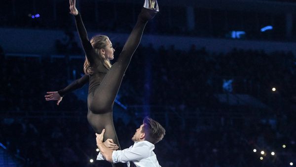 Alexandra Stepanova and Ivan Bukin at Rostelecom Cup Gala Show - Sputnik International