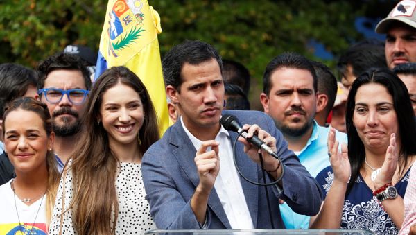 Venezuela's opposition leader Juan Guaido - Sputnik International