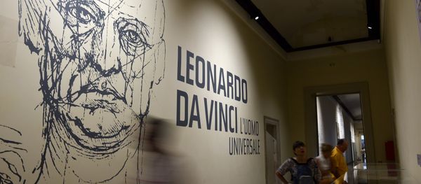 A Leonardo da Vinci exhibition in Venice in 2013 - Sputnik International