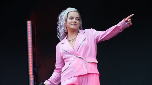 English singer-songwriter Lily Allen performs during weekend two of the ACL Music Festival at Zilker Park in Austin on October 12, 2018. - Sputnik International