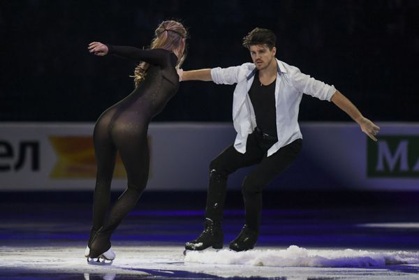 Alexandra Stepanova and Ivan Bukin (Russia) during the 2019 European Figure Skating Championship in Minsk, Belarus Alexandra Stepanova and Ivan Bukin (Russia) during the 2019 European Figure Skating Championship in Minsk, Belarus - Sputnik International