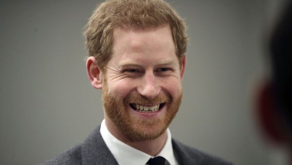 Britain's Prince Harry smiles during the 'Walk Of America' launch in London, Wednesday, April 11, 2018.  - Sputnik International