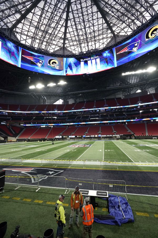 The Mercedes-Benz Stadium in Atlanta where the Superbowl is taking place on 3 February The Mercedes-Benz Stadium in Atlanta where the Superbowl is taking place on 3 February - Sputnik International
