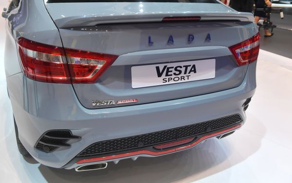 Lada Vesta Sport Concept at the Moscow International Automotive Salon 2018. Lada Vesta Sport Concept at the Moscow International Automotive Salon 2018. - Sputnik International