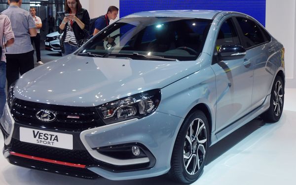 Lada Vesta Sport Concept at the Moscow International Automotive Salon 2018 Lada Vesta Sport Concept at the Moscow International Automotive Salon 2018 - Sputnik International