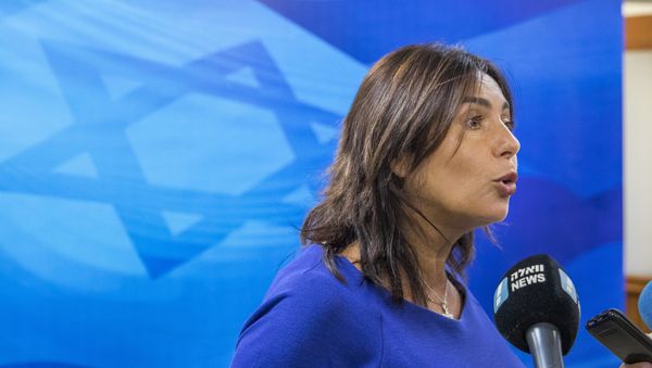 Miri Regev, Israel's Minister of Culture and Sport, addresses journalists before the weekly cabinet meeting at the prime minister's office in Jerusalem, Sunday, August 12, 2018. - Sputnik International