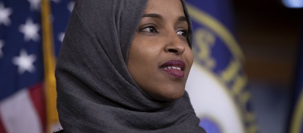 Rep.-elect Ilhan Omar, D-Minn., joins House Democratic Leader Nancy Pelosi of California and newly-elected members at a news conference to discuss their priorities when they assume the majority in the 116th Congress in January, at the Capitol in Washington, Friday, Nov. 30, 2018 Rep.-elect Ilhan Omar, D-Minn., joins House Democratic Leader Nancy Pelosi of California and newly-elected members at a news conference to discuss their priorities when they assume the majority in the 116th Congress in January, at the Capitol in Washington, Friday, Nov. 30, 2018 - Sputnik International