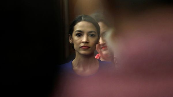 U.S. Rep. Alexandria Ocasio-Cortez (D-NY) attends House Democrats news conference to reintroduce the H.R.7 Paycheck Fairness Act on Capitol Hill in Washington, U.S., January 30, 2019 U.S. Rep. Alexandria Ocasio-Cortez (D-NY) attends House Democrats news conference to reintroduce the H.R.7 Paycheck Fairness Act on Capitol Hill in Washington, U.S., January 30, 2019 - Sputnik International