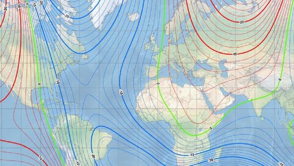 World Magnetic Model (WMM) mid-cycle World Magnetic Model (WMM) mid-cycle - Sputnik International