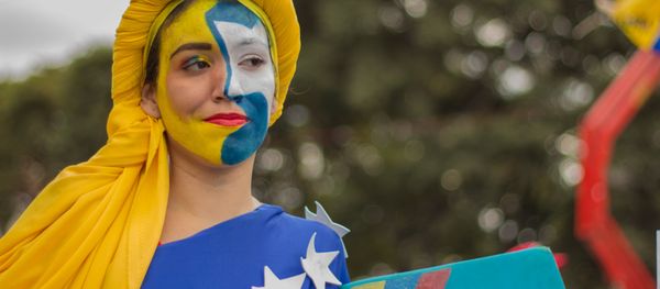 A woman takes part in a rally in support of the Venezuelan President Nicolas Maduro, in Caracas, Venezuela A woman takes part in a rally in support of the Venezuelan President Nicolas Maduro, in Caracas, Venezuela - Sputnik International