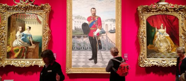A painting of Tsar Nicholas II is displayed at the 'Russia, Royalty & the Romanovs' Exhibition at The Queen's Gallery in London, UK - Sputnik International