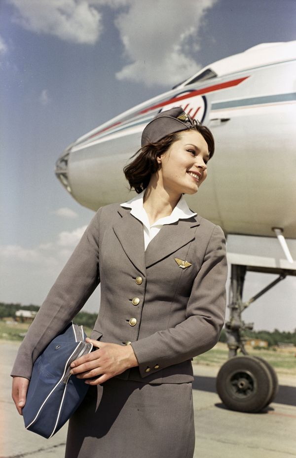 Sky-High Glamour: Russian & Soviet Air Hostesses Sky-High Glamour: Russian & Soviet Air Hostesses - Sputnik International