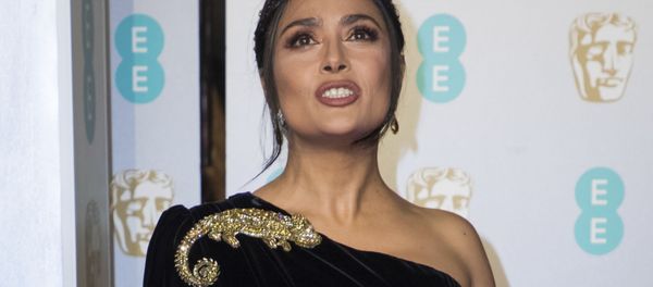 Salma Hayek at the BAFTA awards in London. Salma Hayek at the BAFTA awards in London. - Sputnik International