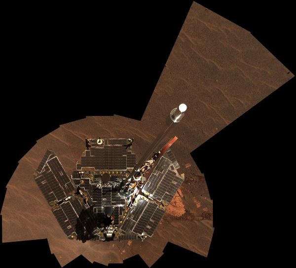 Opportunity Self-Portrait, Sols 322-323 Opportunity Self-Portrait, Sols 322-323 - Sputnik International