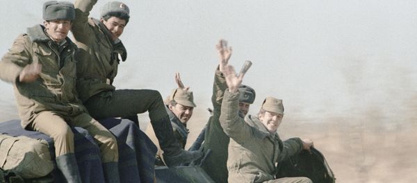 Soviet troops on the way home. 14 February 1989. Soviet troops on the way home. 14 February 1989. - Sputnik International