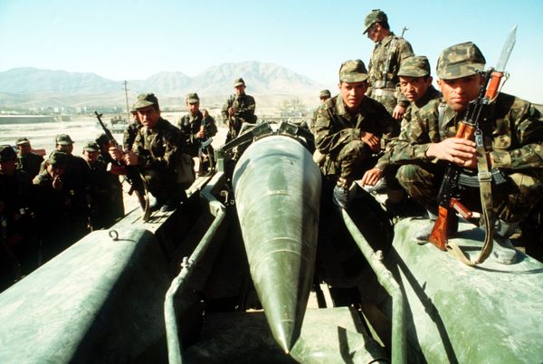 Photo of Soviet soldiers in Afghanistan. 3 September 1988 Photo of Soviet soldiers in Afghanistan. 3 September 1988 - Sputnik International