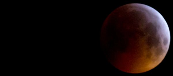 The Super Blood Wolf Moon eclipse in Antwerp, Belgium, Monday, Jan. 21, 2019. The eclipse takes place when the full moon is at or near the closest point in its orbit to Earth, a time popularly known as a supermoon. This means the Moon is deeper inside the umbra shadow and therefore may appear darker. - Sputnik International