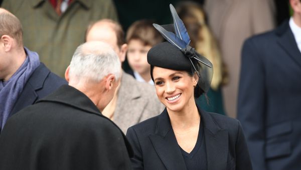 Meghan, Duchess of Sussex departs after the Royal Family's traditional Christmas Day service at St Mary Magdalene Church in Sandringham, Norfolk, eastern England, on December 25, 2018. - Sputnik International