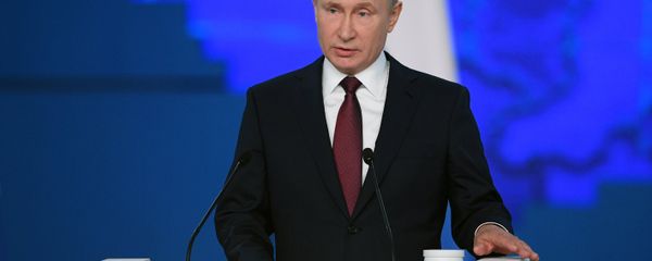 Russian President Vladimir Putin is delivering his annual Presidential Address to Federal Assembly - Sputnik International