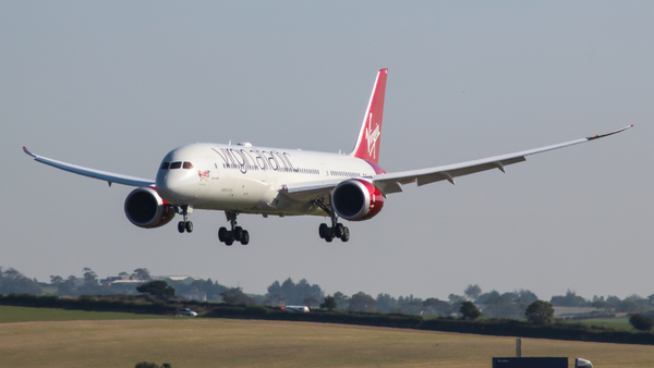 G-VCRU Boeing 787-900 Dreamliner Virgin Atlantic visiting Prestwick for some crew training - Sputnik International