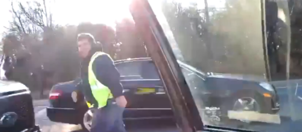 US man filmed yelling death threats and racial slurs at fellow driver in apparent road rage confrontation. US man filmed yelling death threats and racial slurs at fellow driver in apparent road rage confrontation. - Sputnik International