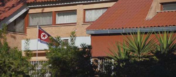 The flag of North Korea waves inside the compound of the North Korean embassy in Rome. File photo The flag of North Korea waves inside the compound of the North Korean embassy in Rome. File photo - Sputnik International